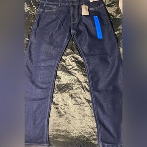 Denim & Co Men’s Dark Wash Straight Leg Jeans W34 L32 NWT